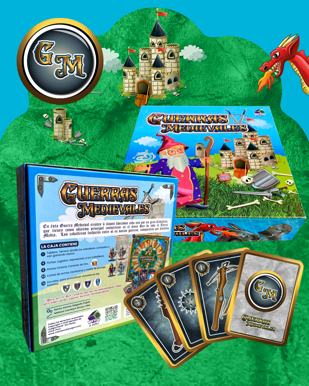 ilustraciÓn para juego de mesa merivicrea