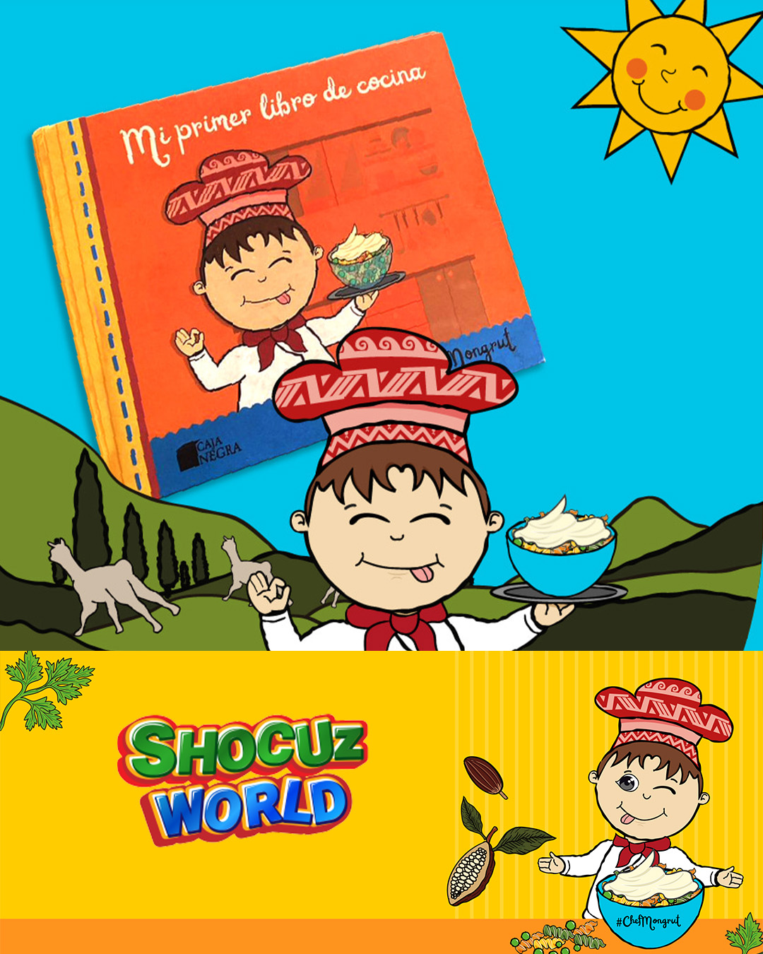 libro de cocina ilustrado merivicrea